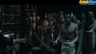 CHARLIE HUNNAM AND RAMI MALEK NUDE/SEXY SCREENSHOT 2 IN PAPILLON