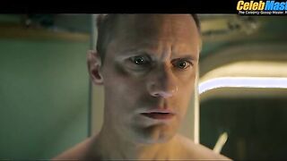 ALEXANDER SKARSGARD NUDE/SEXY SCREENSHOT 2 IN MURDERBOT