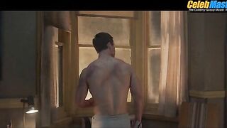 GLEN POWELL AND BEN TOYER NUDE/SEXY SCREENSHOT 2 IN THE RUNNING MAN