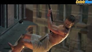 GLEN POWELL AND BEN TOYER NUDE/SEXY SCREENSHOT 4 IN THE RUNNING MAN