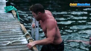CHRIS HEMSWORTH NUDE/SEXY SCREENSHOT 2 IN LIMITLESS