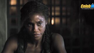 DAN HAMILL AND JORDI WEBBER AND NICK E. TARABAY AND ARLO GIBSON AND UNKNOWN NUDE/SEXY SCENE IN SPARTACUS HOUSE OF ASHUR