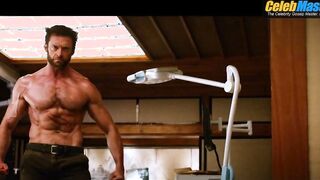 HUGH JACKMAN NUDE/SEXY SCREENSHOT 3 IN THE WOLVERINE