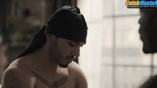 TERRELL CARTER AND RODRIGO ABURTO NUDE/SEXY SCENE IN BEAUTY IN BLACK