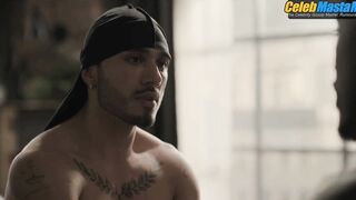 TERRELL CARTER AND RODRIGO ABURTO NUDE/SEXY SCENE IN BEAUTY IN BLACK