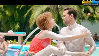 JAMIE DORNAN NUDE/SEXY SCENE IN BARB AND STAR GO TO VISTA DEL MAR