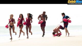 DWAYNE JOHNSON AND ZAC EFRON NUDE/SEXY SCREENSHOT 10 IN BAYWATCH