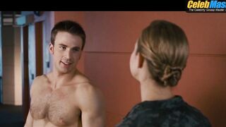 CHRIS EVANS NUDE/SEXY SCREENSHOT 8 IN FANTASTIC FOUR RISE OF THE SILVER SURFER