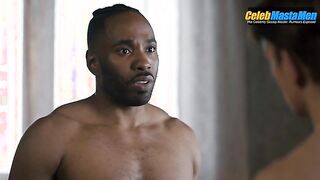 KHEON CLARKE AND THOMAS ELMS NUDE/SEXY SCENE IN SKYMED
