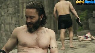 TOM PELPHREY AND OWEN TEAGUE AND RAUL CASTILLO NUDE/SEXY SCENE IN TASK