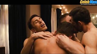 BILLY EICHNER AND LUKE MACFARLANE AND RYAN FAUCETT AND BROCK CIARLELLI NUDE/SEXY SCENE IN BROS