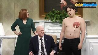 BOWEN YANG NUDE/SEXY SCENE IN SATURDAY NIGHT LIVE