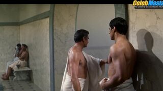 JOHN GAVIN AND LAURENCE OLIVIER NUDE/SEXY SCENE IN SPARTACUS