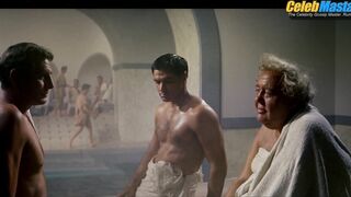 JOHN GAVIN AND LAURENCE OLIVIER NUDE/SEXY SCENE IN SPARTACUS