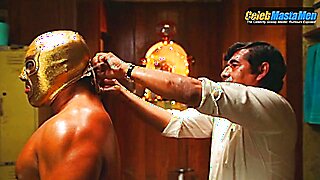 CESAR GONZALEZ NUDE/SEXY SCENE IN NACHO LIBRE