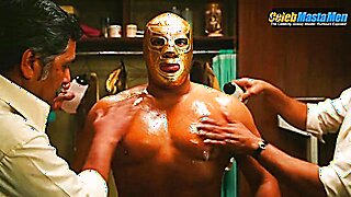 CESAR GONZALEZ NUDE/SEXY SCENE IN NACHO LIBRE